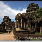 Photo: Main Gopura - Entrance Gate to Angkor Wat Seen in Good, Afternoon Lighting