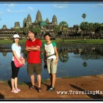 Photo: Beautiful Chinese Girls Took a Picture With Me at Angkor Wat