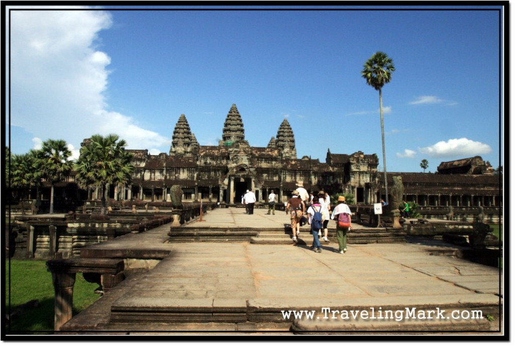 Photo: On Top of Cruciform Terrace of Honors, Angkor Wat, Cambodia