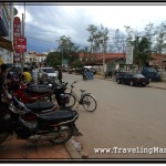Photo: Motorcycles Blocking the Sidewalk in Siem Reap