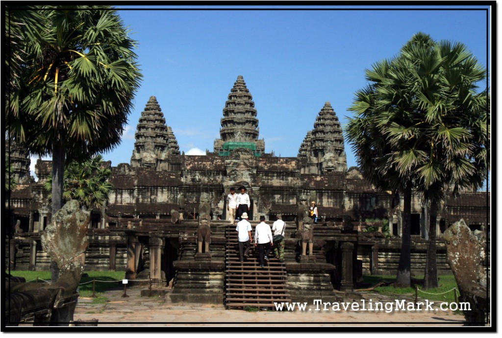 Photo: Stairs Leading to the Terrace of Honors, Angkor Wat, Cambodia