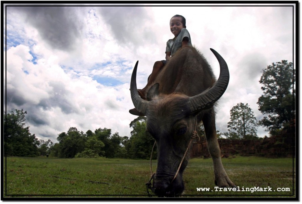 Photo: Needless to Say, I Had To Give This Boy Money for Posing for a Picture