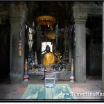 Photo: Central Temple of Banteay Kdei Houses a Decorated Statue of Buddha