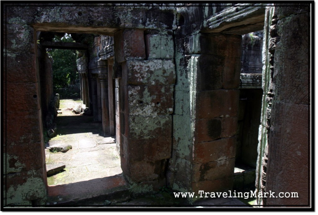 Photo: Collapsed Corridors of Banteay Kdei