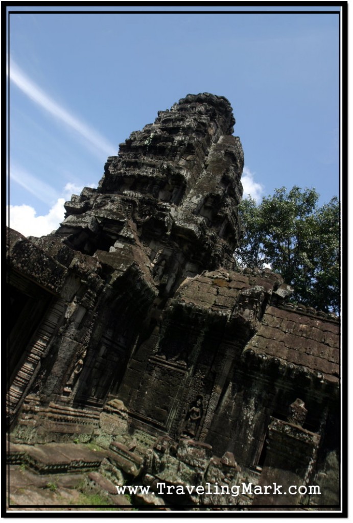 Photo: Corner Towers of Banteay Kdei Resemble the Towers of Angkor Wat