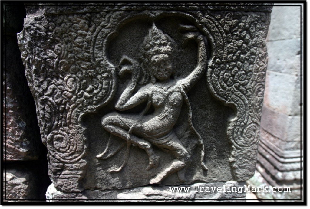 Photo: Dancing Apsara of Banteay Kdei