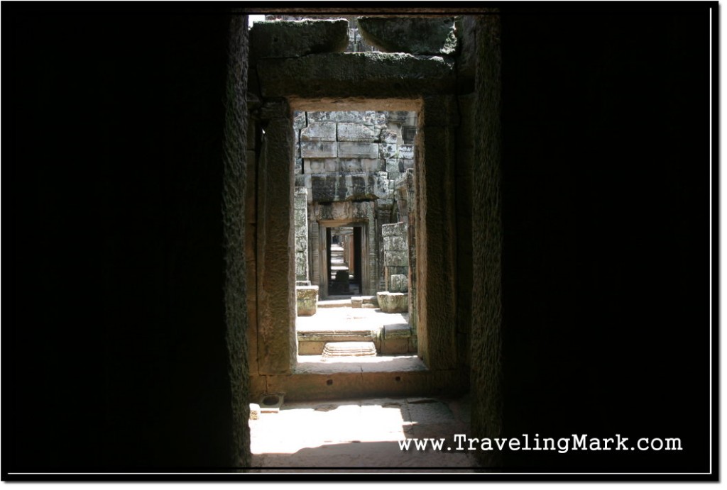 Photo: Corridors of Banteay Kdei Provide an Escape from the Sun, But Not the Heat