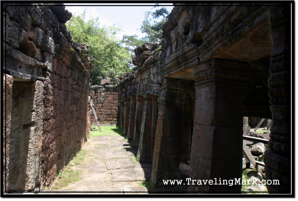 Photo: Deserted Corridors of Banteay Kdei Temple