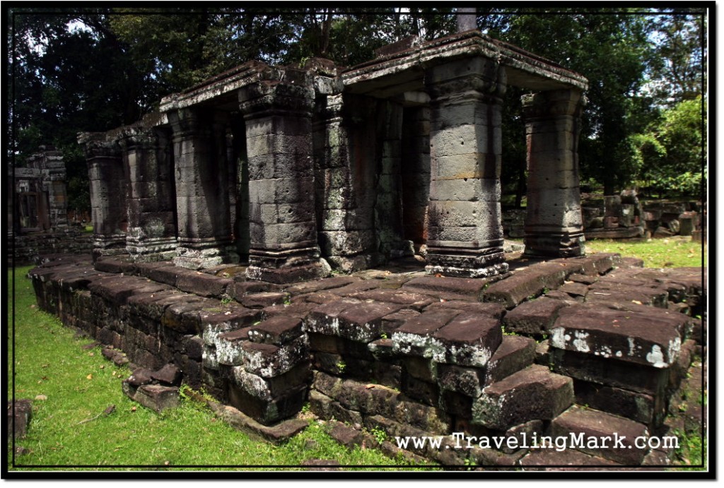 Photo: It Is Believed that Side Libraries Were Added to the Temple Later