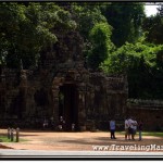 Photo: Banteay Kdei Main Entrance with Touts Bothering Tourists