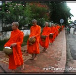 Photo: Barefoot Monks at Luang Prabang, Laos