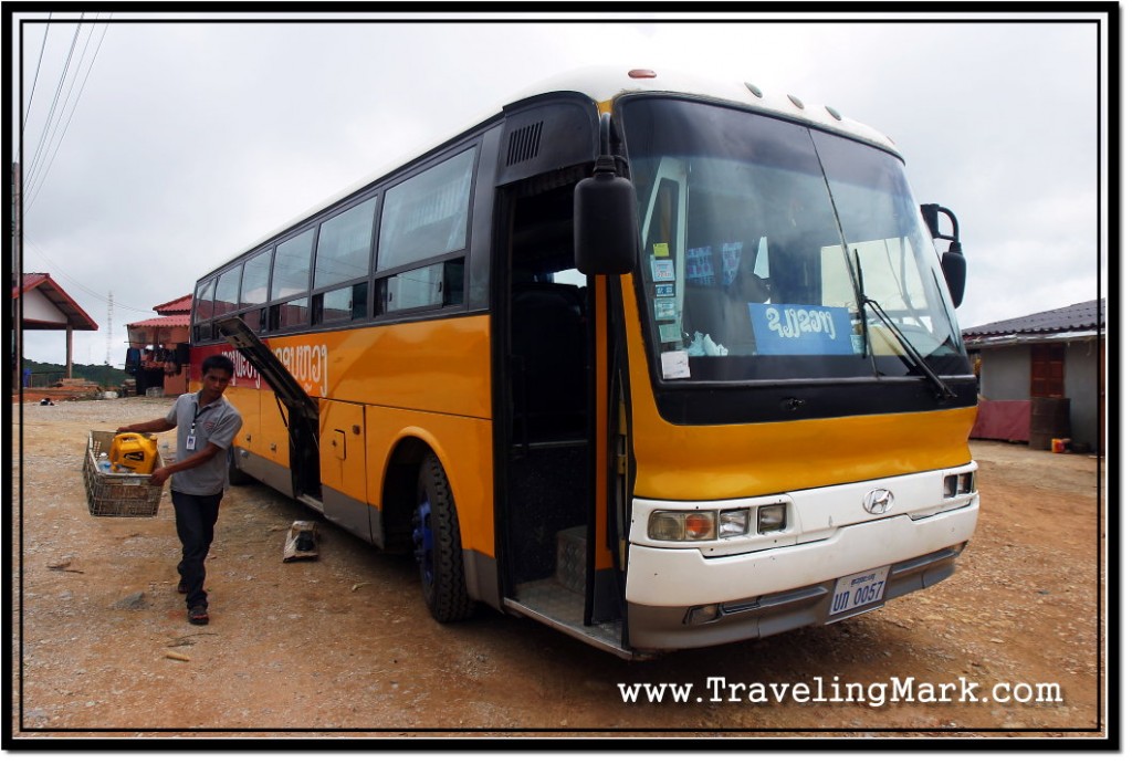 Photo: Buses Used in Laos Could Be Aged and of Lesser Quality, But Using Them Will Cost You More than in Other SE Asian Countries