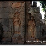 Photo: Apsara Carvings on the East Gopura, Ta Prohm, Angkor, Cambodia