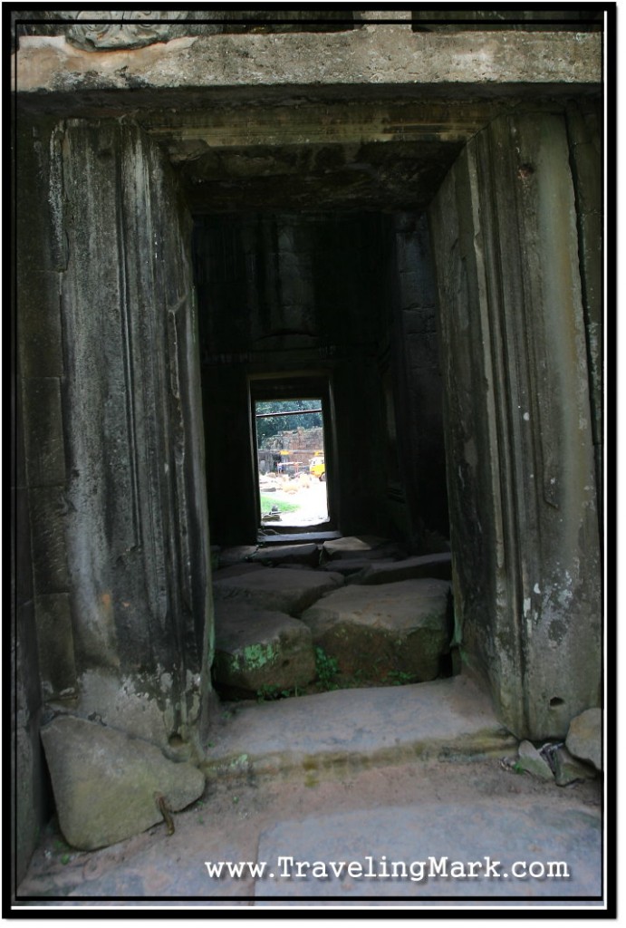 Photo: Ta Prohm Central Sanctuary from the Inside