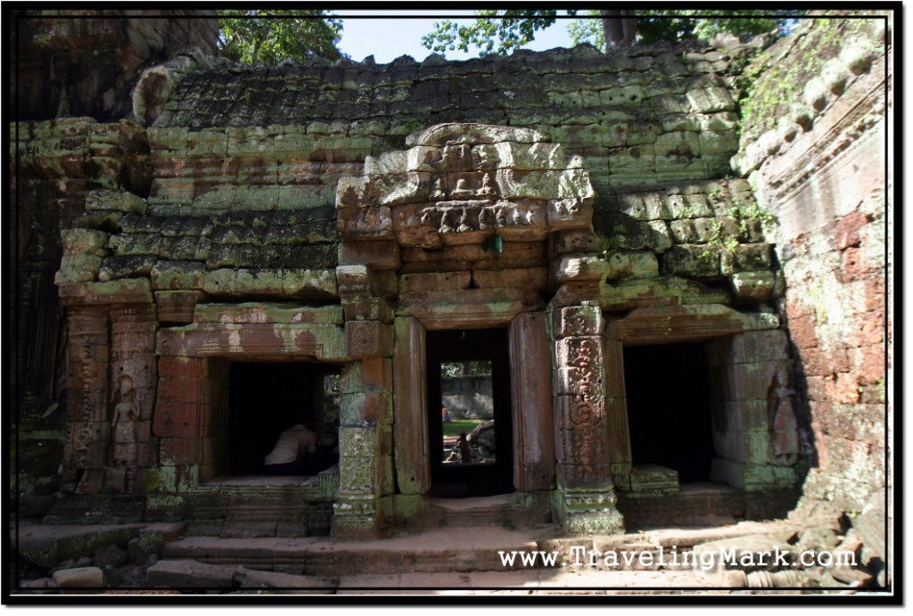 Photo: Ta Prohm Temple Arm of the Cruciform Central Sanctuary