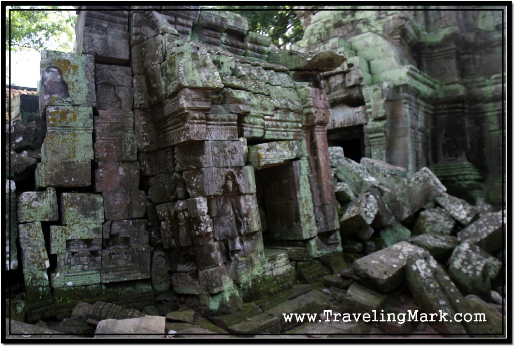 Photo: Crumbling Ta Prohm Temple