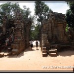 Photo: Partially Collapsed East Gopura of Ta Prohm