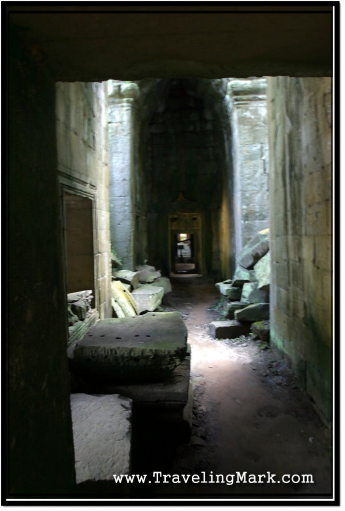 Photo: Halls of Ta Prohm Temple