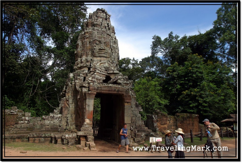 Photo: West Gopura aka Main Entrance to the Ta Prohm Temple