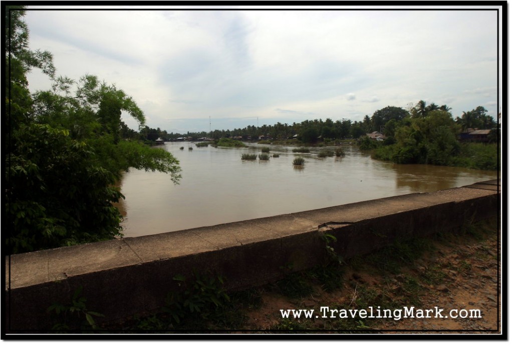 Photo: View of Don Khon Island from the Bridge