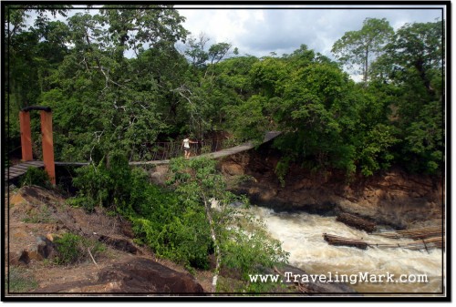 Photo: Suspended Bridge on Don Khon Island That Leads to Somphamit Falls