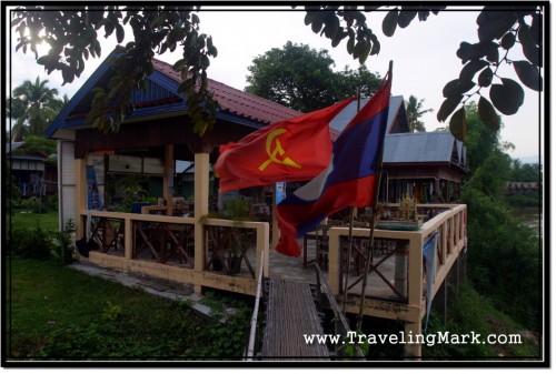 Photo: Sunset View Bungalow Restaurant - The Happening Place on Don Det