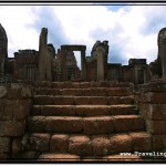 Photo: Guardian Lions at Both Sides of the Entrance to East Mebon