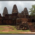 East Mebon Temple Photo: View of Collapsed Main Gopura to the East Mebon Temple
