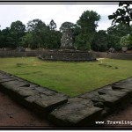 Photo: Main Pond of Neak Pean with Central Sanctuary in the Middle