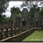 Photo: Main Gopura of the Preah Khan Temple Through Where Most Visitors Gain Entrance