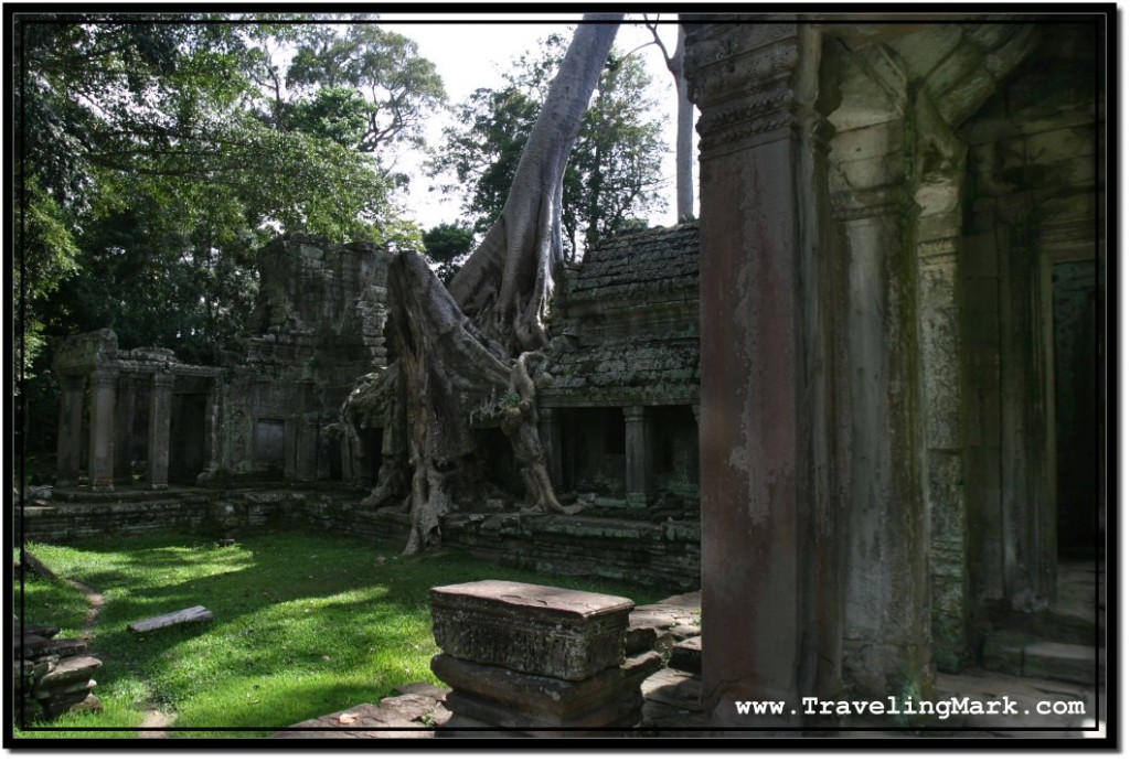 Photo: Ruins of the Inner Enclosure of the Preah Khan Temple, Angkor, Cambodia