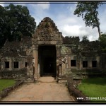 Photo: Southern Gopura of Preah Khan with Stone Giants Guarding the Way