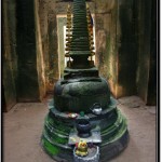 Photo: Buddhist Stupa Inside Central Sanctuary of the Preah Khan Temple, Angkor