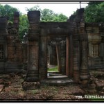 Photo: View of Collapsed Central Sanctuary of Ta Som, Angkor, Cambodia