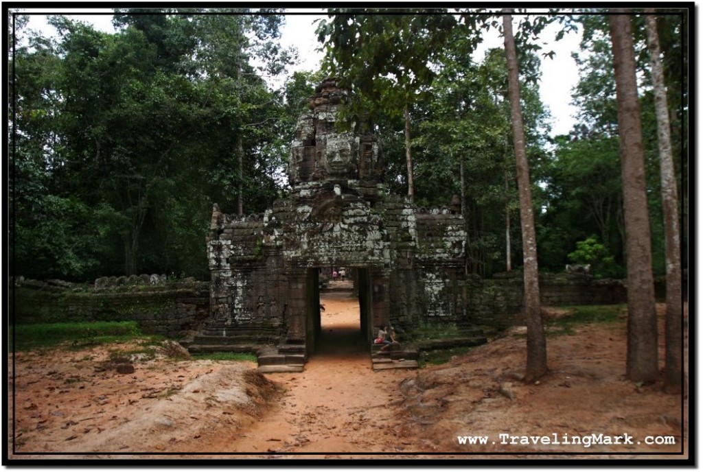 Photo: Used as a Main Entrance Point to Ta Som, the West Gopura Hides Lurking Touts