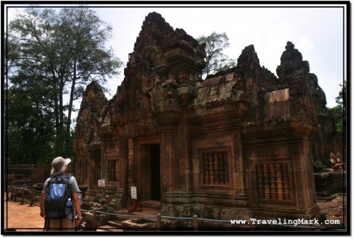 Photo: Access to Banteay Srei Central Sanctuary is Prohibited