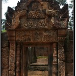 Photo: Restored Gopura Affording Access to Banteay Srei