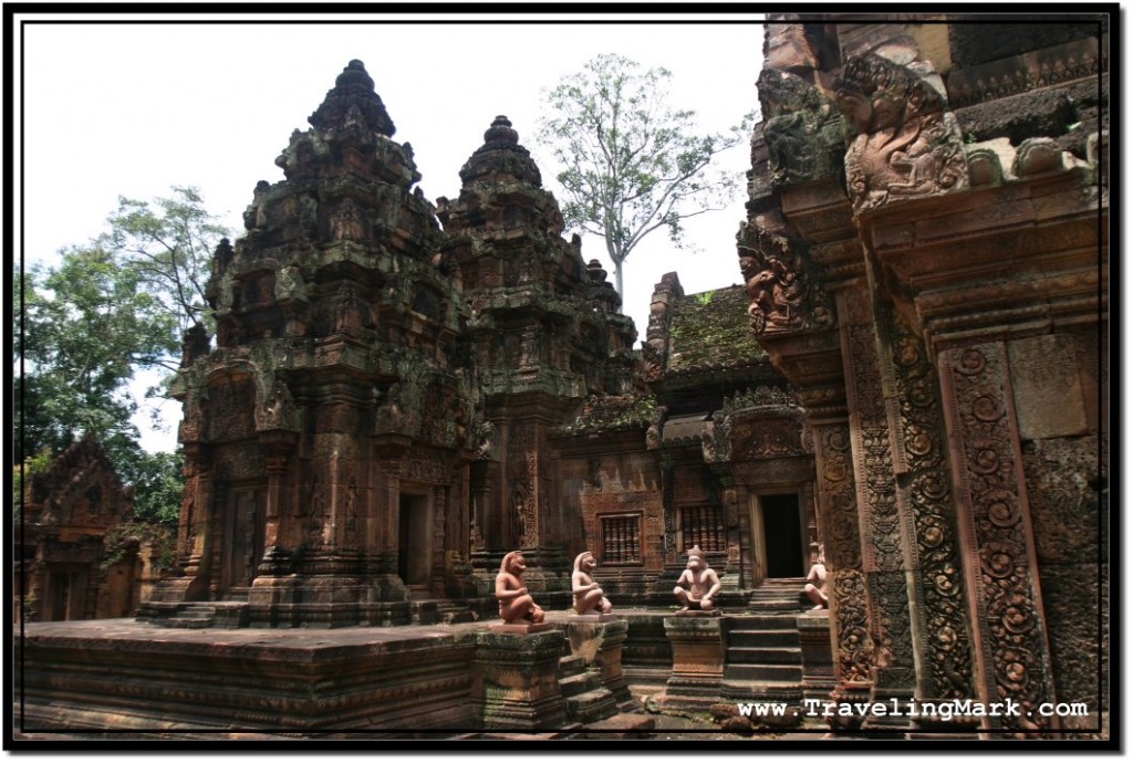 Photo: Compared to the Rest of Angkor Temples, Central Sanctuary of Banteay Srei is Small