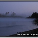 Photo: Just Before Sun Rise, When Temperature Was at Its Lowest, the Lake Started to Turn Into Vapor