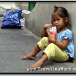 Photo: Begging Child - Not Really Poor, Just Used