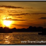 Photo: View of the Sunset from the Kota Kinabalu Fishing Harbor