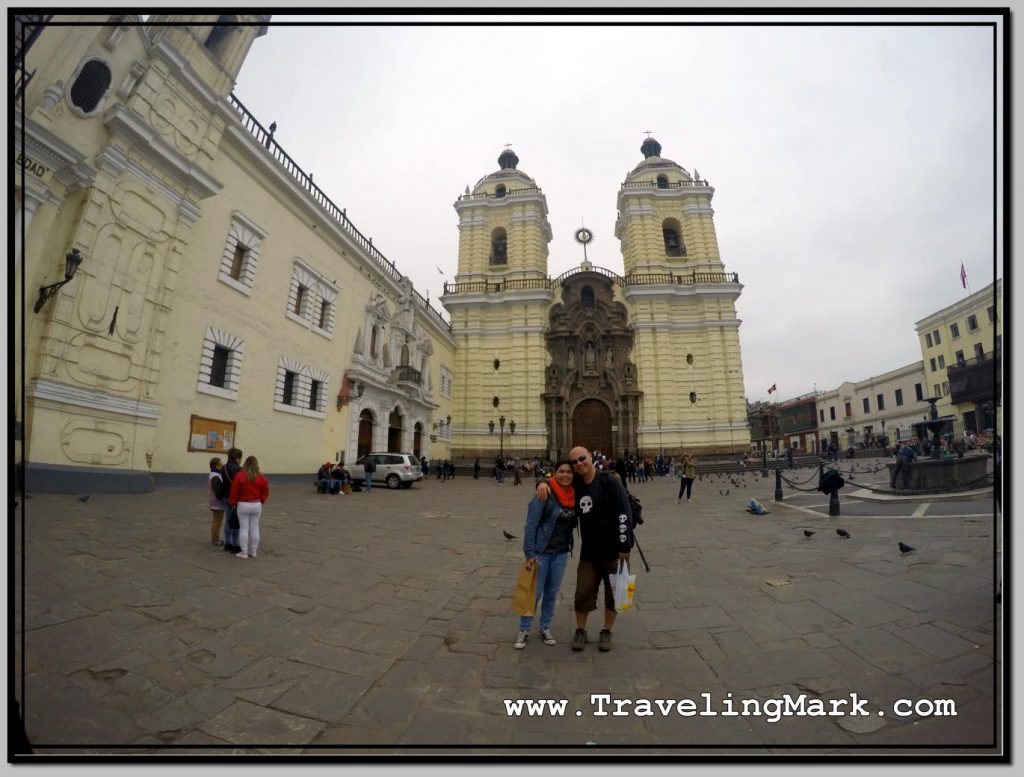 Church of San Francisco Which Contains Entrances to Catacombs