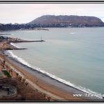 View of Miraflores Coast from Larcomar Mall