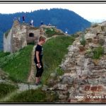 Ruins of Kamenica Castle in Eastern Slovakia (Kammenicky Hrad)