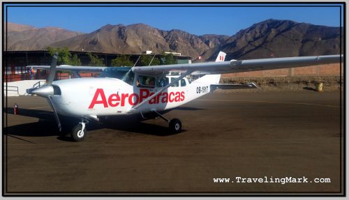 Photo: Aero Paracas Plane with Which I Flew Over Nazca Lines