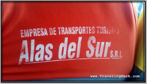 Photo: Alas del Sur Bus Company Services Between Arequipa and Puno