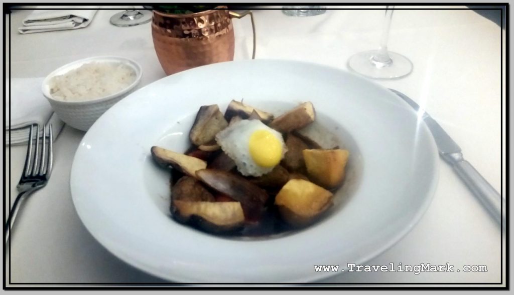 Photo: Alpaca Stew with Beverage in Moscow Mule Copper Mug