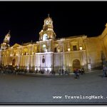 Photo: Basilica Cathedral of Arequipa Is Nicely Illuminated at Night