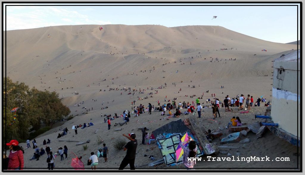 Photo: Huacachina Is a Tourist Trap Overcrowded with Tourists