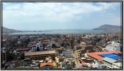 Photo: View of Lake Titicaca from Cerrito de Huajsapata